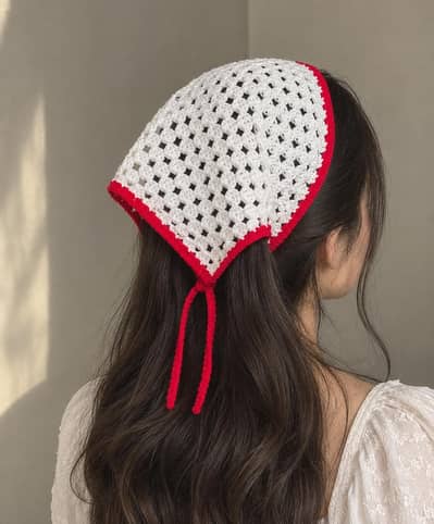 crochet bandana