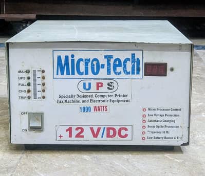 MicroTech UPS 1000Watt