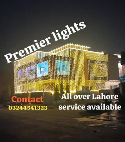 wedding lighting decoration/building lights/dj/catering/event decor