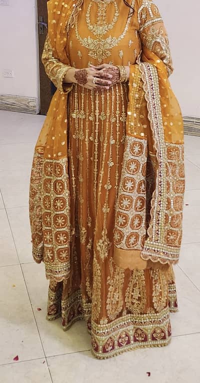 Afrozeh original orange maxi