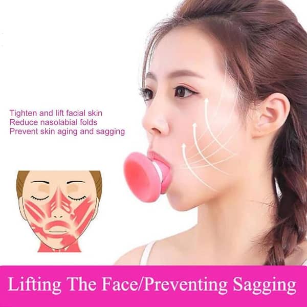 T  Jawline Exerciser Tool Men, Women, Face Fat Reducer, Face Shaper  Face Slimming Tool Mouth Trainer Exerciser V Shape - Silicone Face Trainer V Face Facial Slim Skin Care Tool - Anti-Aging Face Lifting Remove Muscle Line - Double Chin Reducer