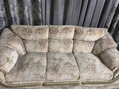 slightly used sofa set