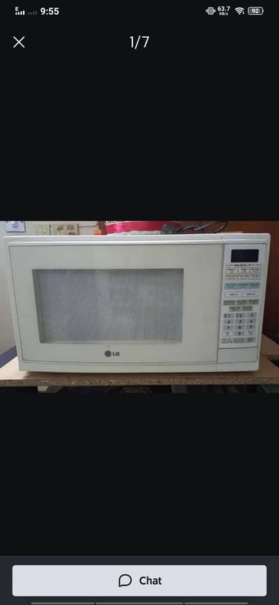 lg full size microwave oven