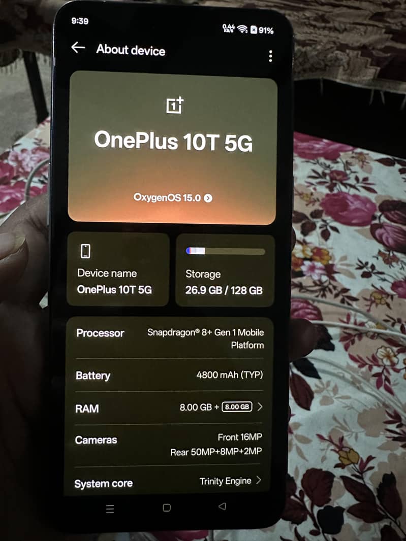 One Plus 10T 5G 1