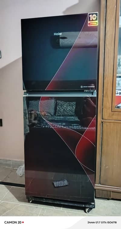 Haeir Refrigerator Glass front - HRF 316 IPRA - Warranty & Box