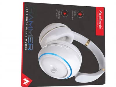 Audionic Hammer Milky White - 10/10 Condition - 6000 Fixed - Sargodha