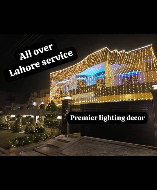 wedding lighting decoration/mehndi decor/flower decor/dj rental/mashri 7