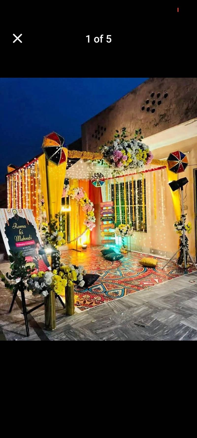 wedding lighting decoration/mehndi decor/flower decor/dj rental/mashri 12