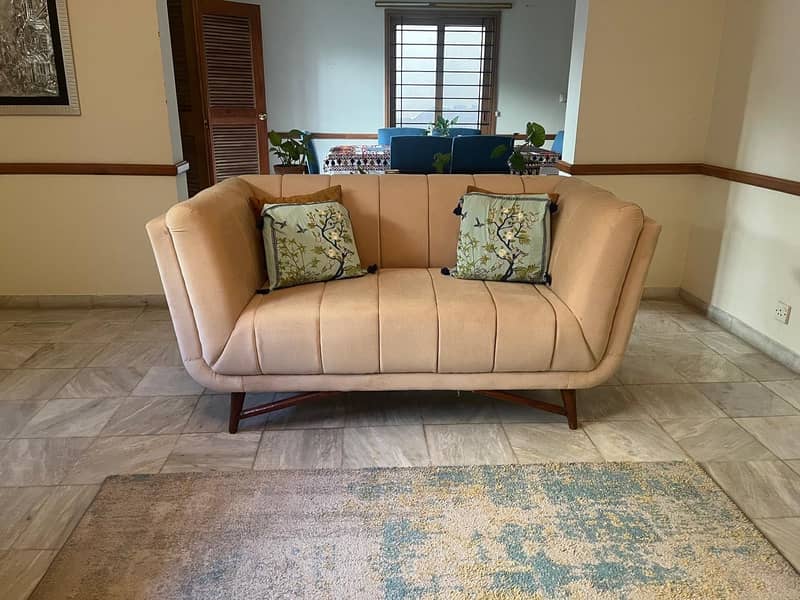 5 seater sofas & 2 Arm Chairs, 2