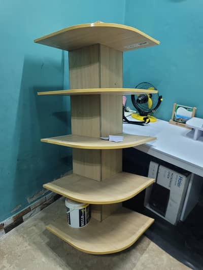 wood rack corner