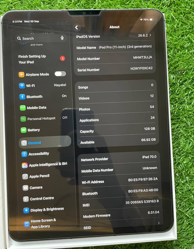 iPad Pro 11 (3rd Generation), Wifi & Cellular 3
