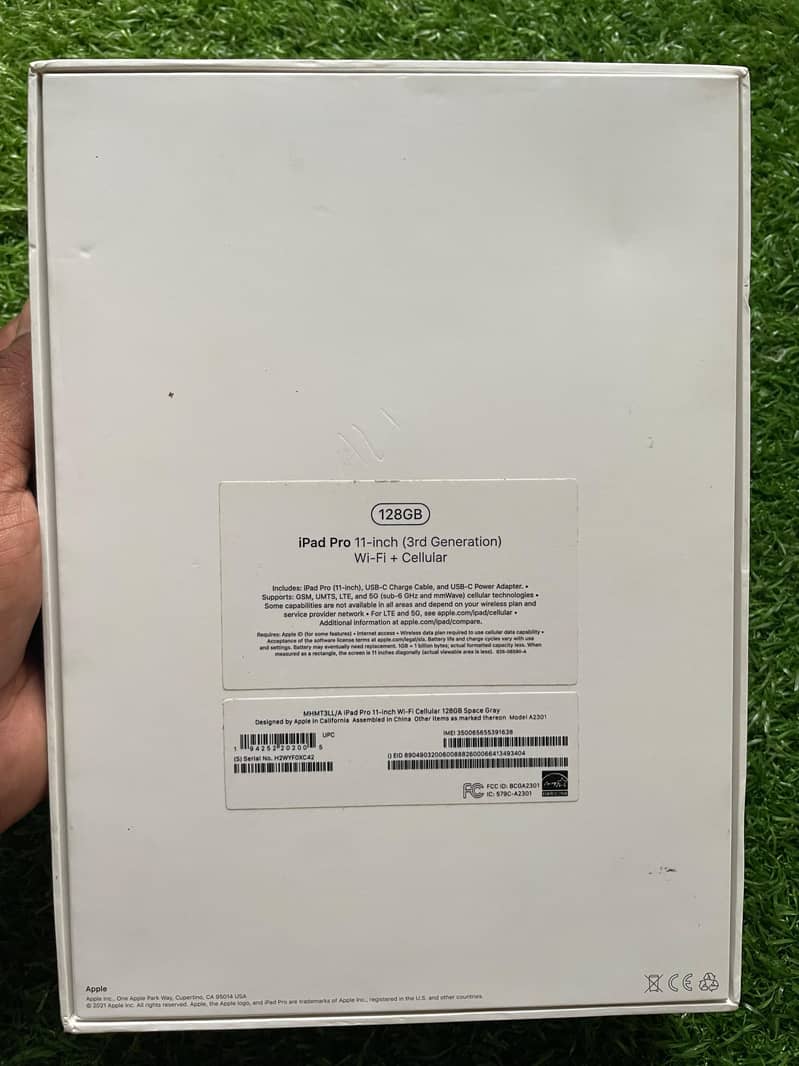 iPad Pro 11 (3rd Generation), Wifi & Cellular 4