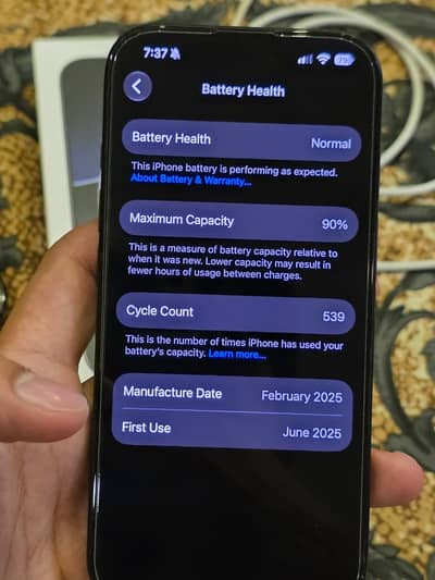 Apple iPhone 16 Pro pta approved 256gb