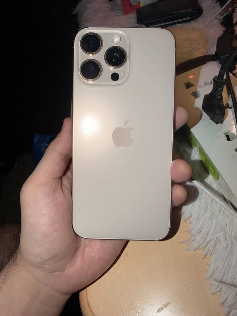 IPHONE 16 PRO-MAX Desert Titanium 1