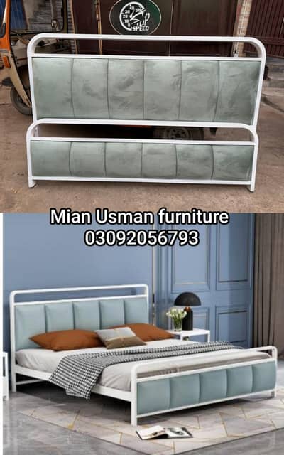 New Iron Double Bed | iron Beds | king Size bed | single beds | Steel