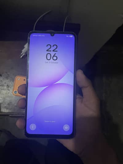 Samsung A07 in warranty With Box Charger