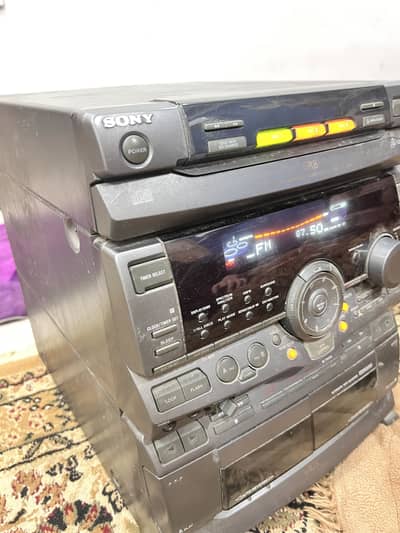 Cd and caset player