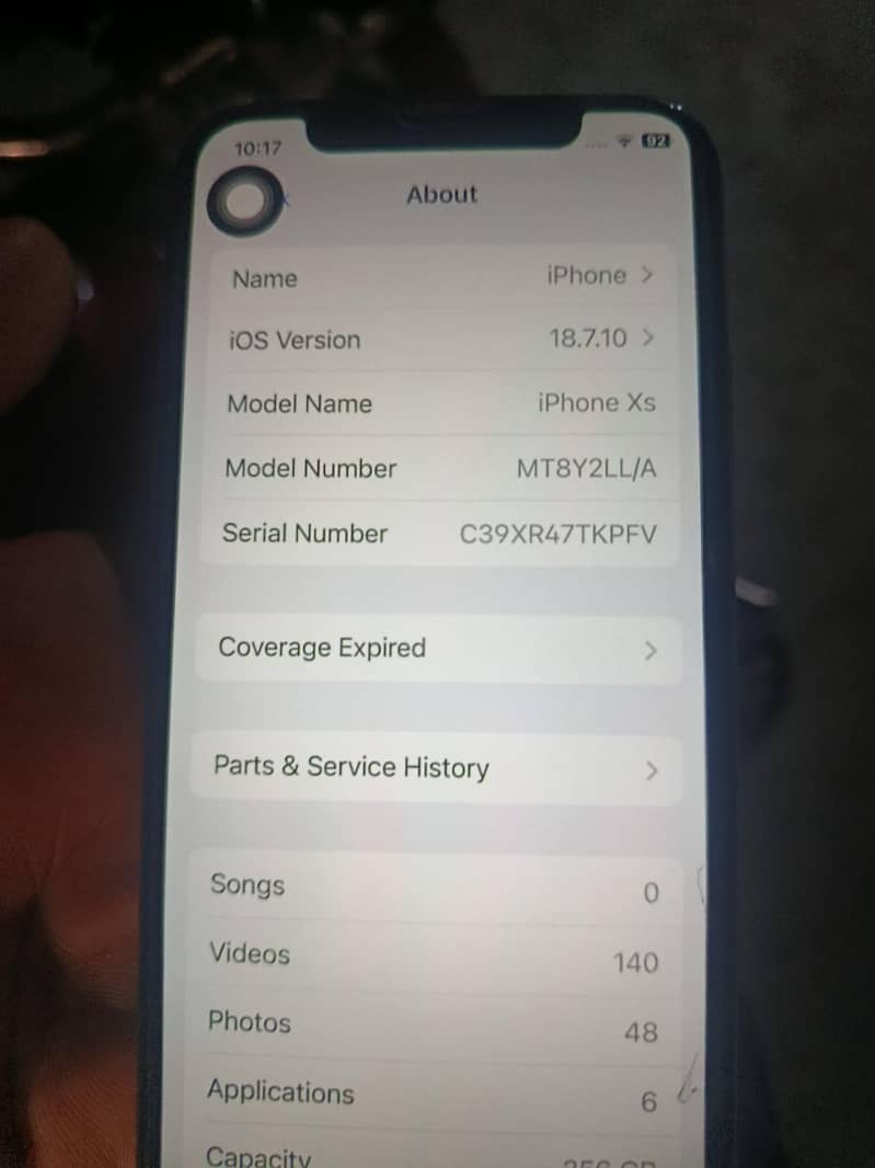 Apple iPhone XS 3