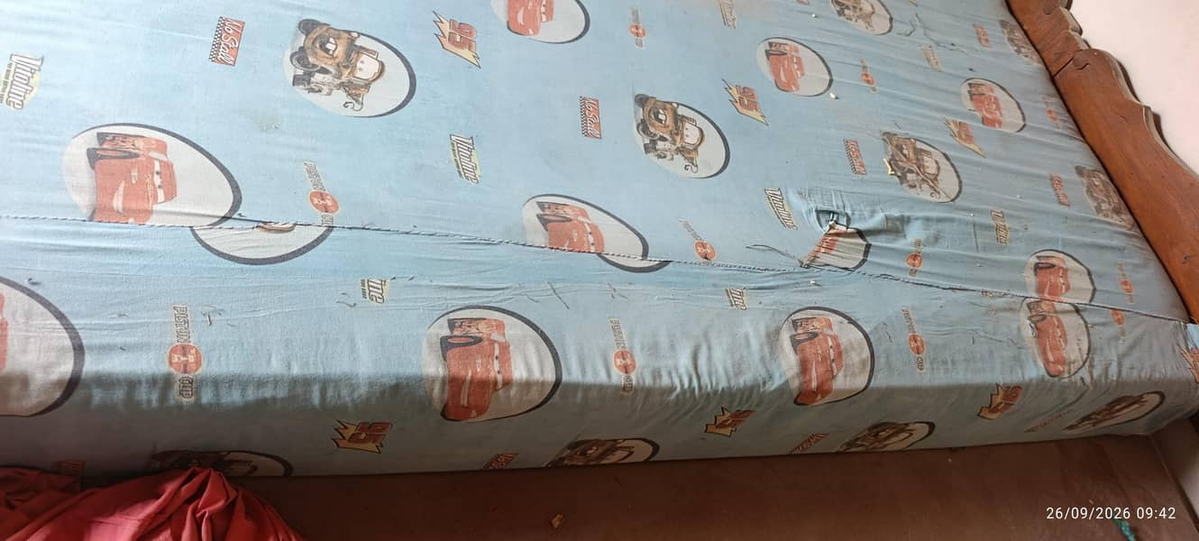 spring duble bed foam 2