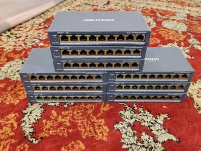 hikvision POE 8 PORT