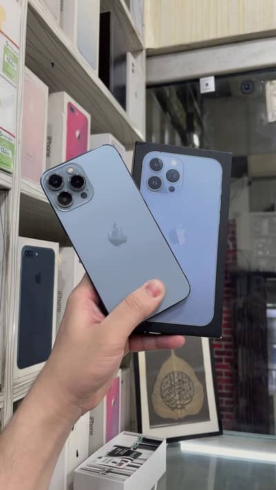 iPhone 13 Pro Max non pta 256gb 83%healt 10by10 water pack all ok box