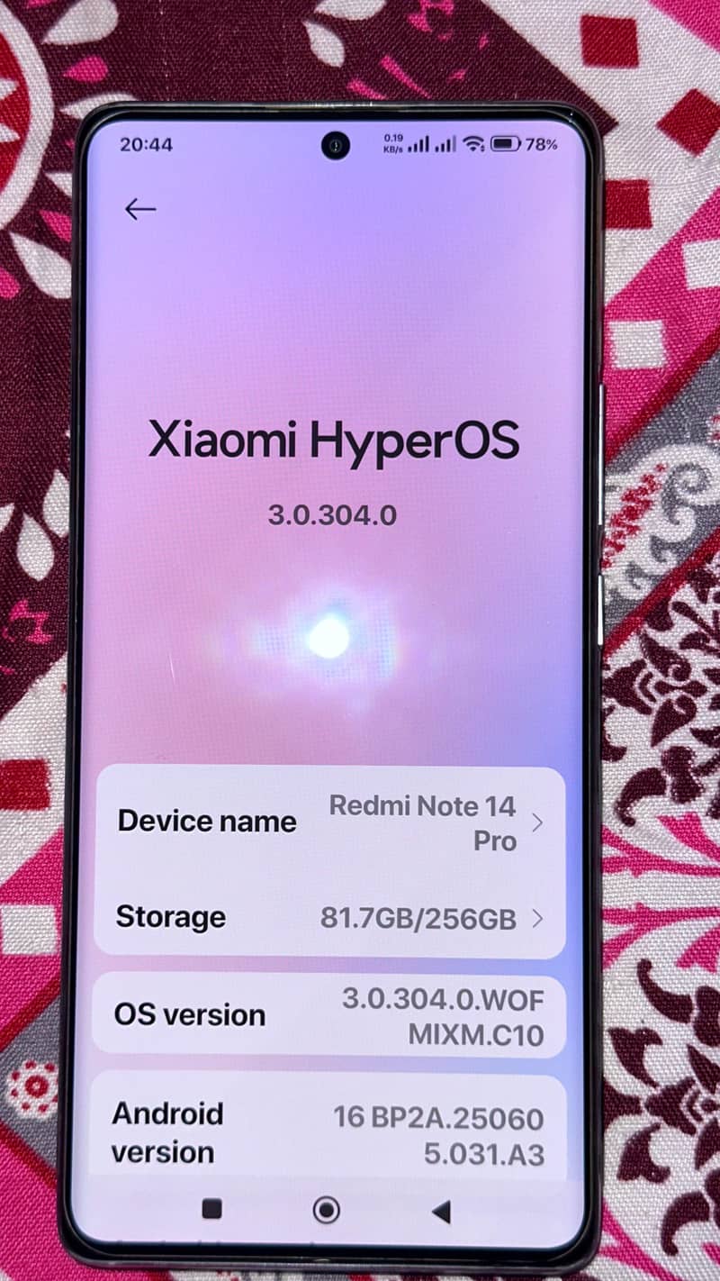 Xiaomi Redmi Note 14 Pro 1