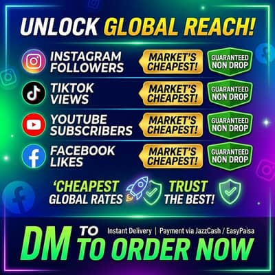 Non-Drop Social Media Services | Likes, Views, Followers & Subscribers