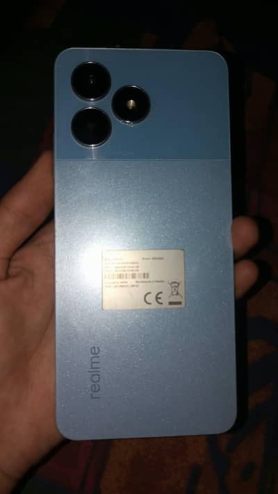 Realme Note 50 box with charger
