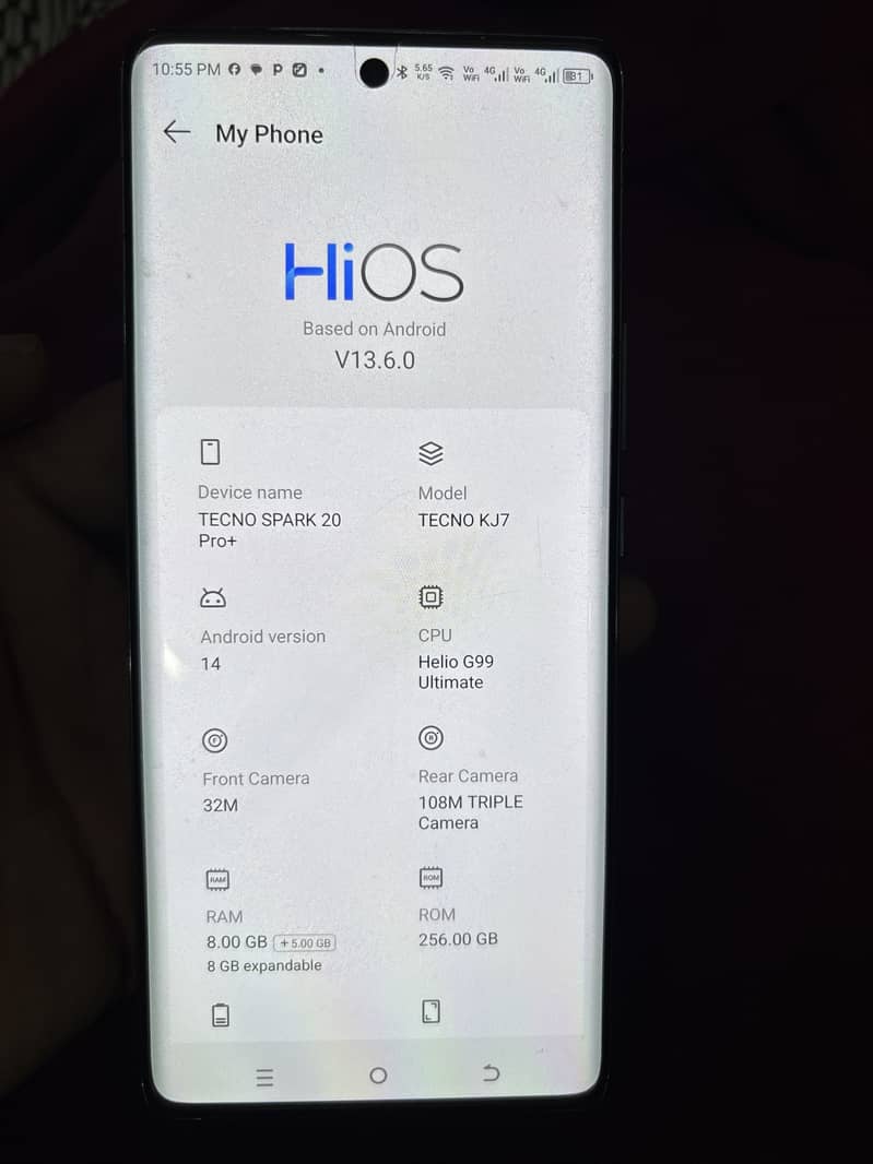 Tecno Spark 20 Pro Plus 4