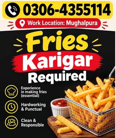 Fries Karigar and Samosa Fry