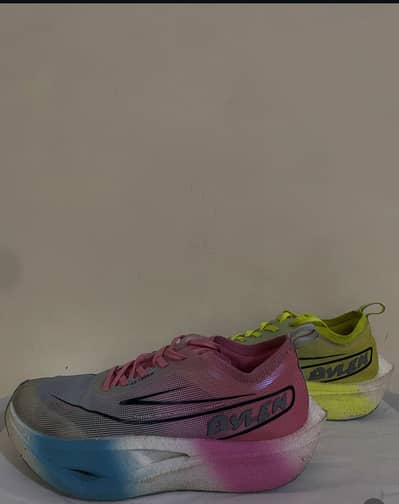 BYLEN Men's Full Palm Carbon Plate Waterproof Marathon Running Shoes