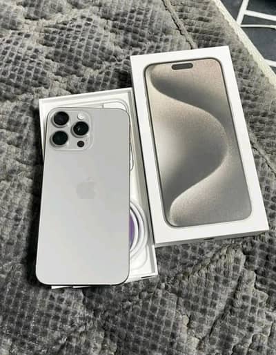 Apple iPhone 15 Pro Max/Official PTA Approved All Ok