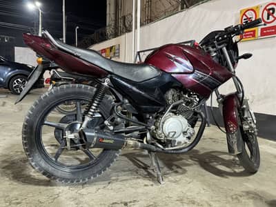 Yamaha ybr 2015 good condition exhaust install