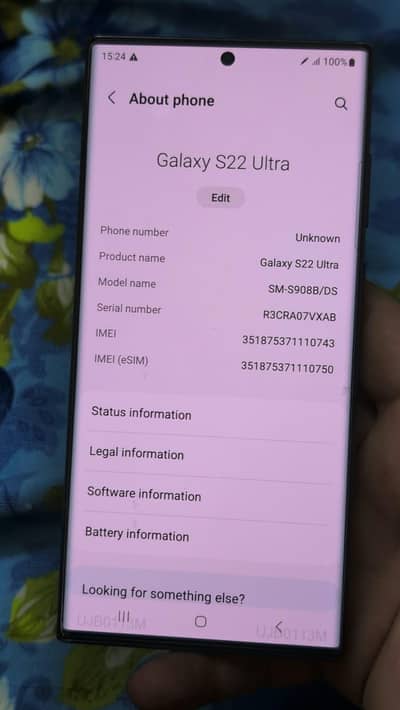 Samsung Mobile S22 Ultra