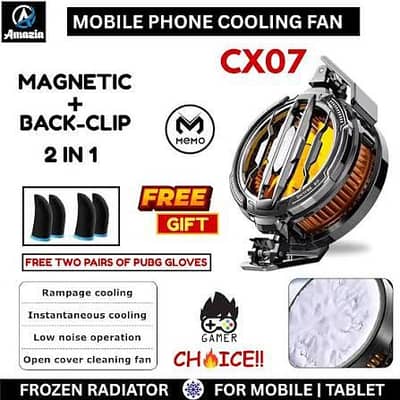 cooling fan available for phone and tablet