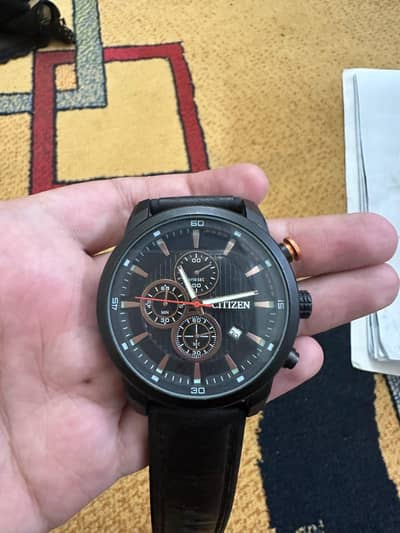 Original Citizen Chronograph Men's Watch – Pre-Owned | Black