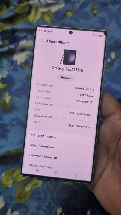Samsung s23 ultra for sale.