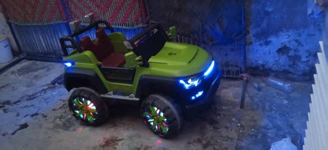 Kids Battery Jeep Car with Music & LED Lights