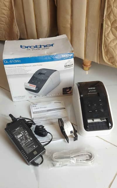 Brother QL-810Wc Professional Wireless Network Label Printer