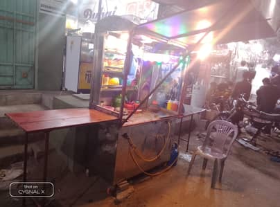 heavy duty food cart shawarma Fries zinger burger bankabab and more