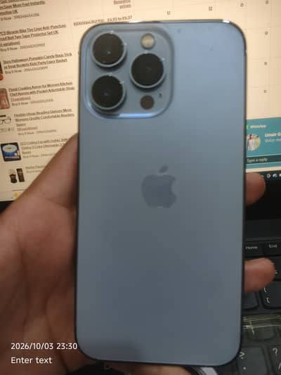 Apple iPhone 13 Pro PTA APPROVED 128GB CIERA BLUE