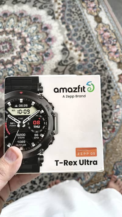 Amazfit T-Rex ultra military certified watch, Sapphire