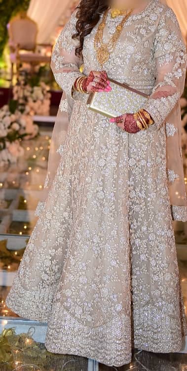 Walima dress for sale at reasonable price