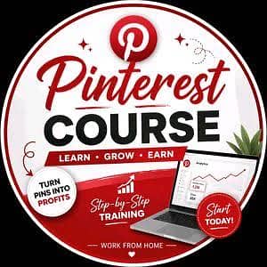 Pinterest affiliate online course….