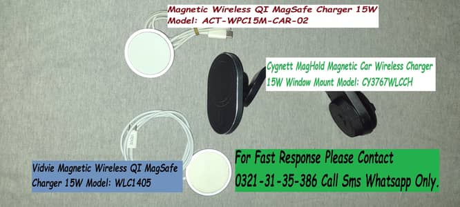 wireless charger qI magsafe 15w c type for iphone samsung google