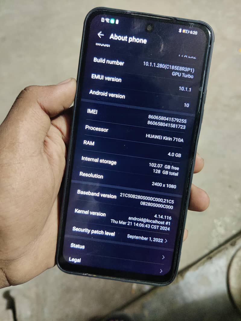 Huawei Y7a 8