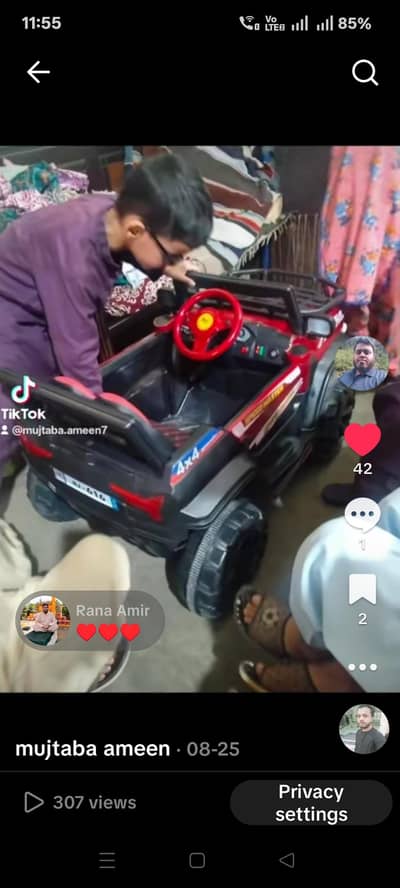 re charge able car for sale