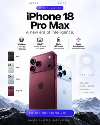 Apple iPhone 18 Pro Max