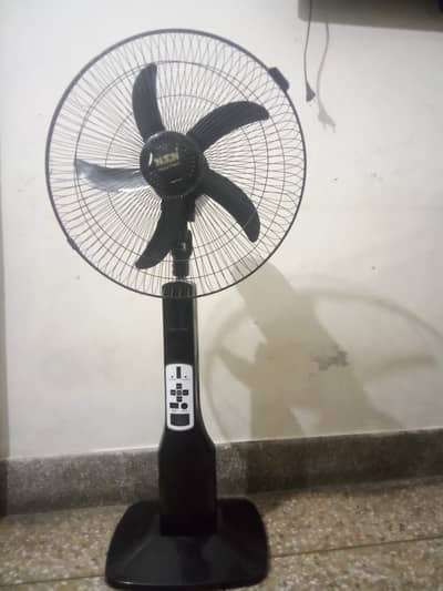 Portable battery fan rechargeable almost new for sale
