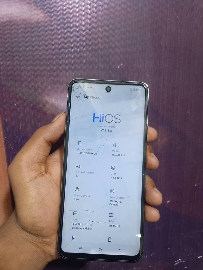 Tecno Spark 20 7